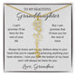 To My Beautiful Granddaughter