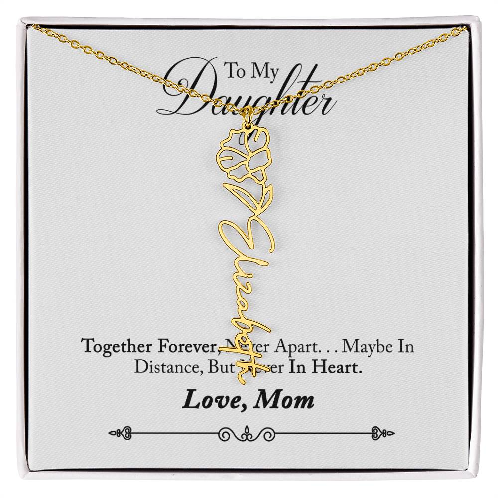 To My Beautiful Daughter From Mom &  dad