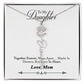 To My Beautiful Daughter From Mom &  dad