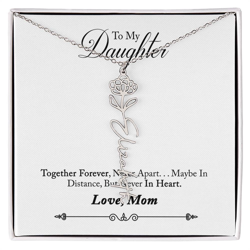 To My Beautiful Daughter From Mom &  dad