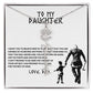 21To My Beautiful Daughter From  dad