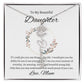2To My Beautiful Daughter From Mom