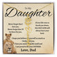 To My Beautiful Daughter From love  dad