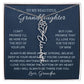 To My Beautiful Granddaughter
