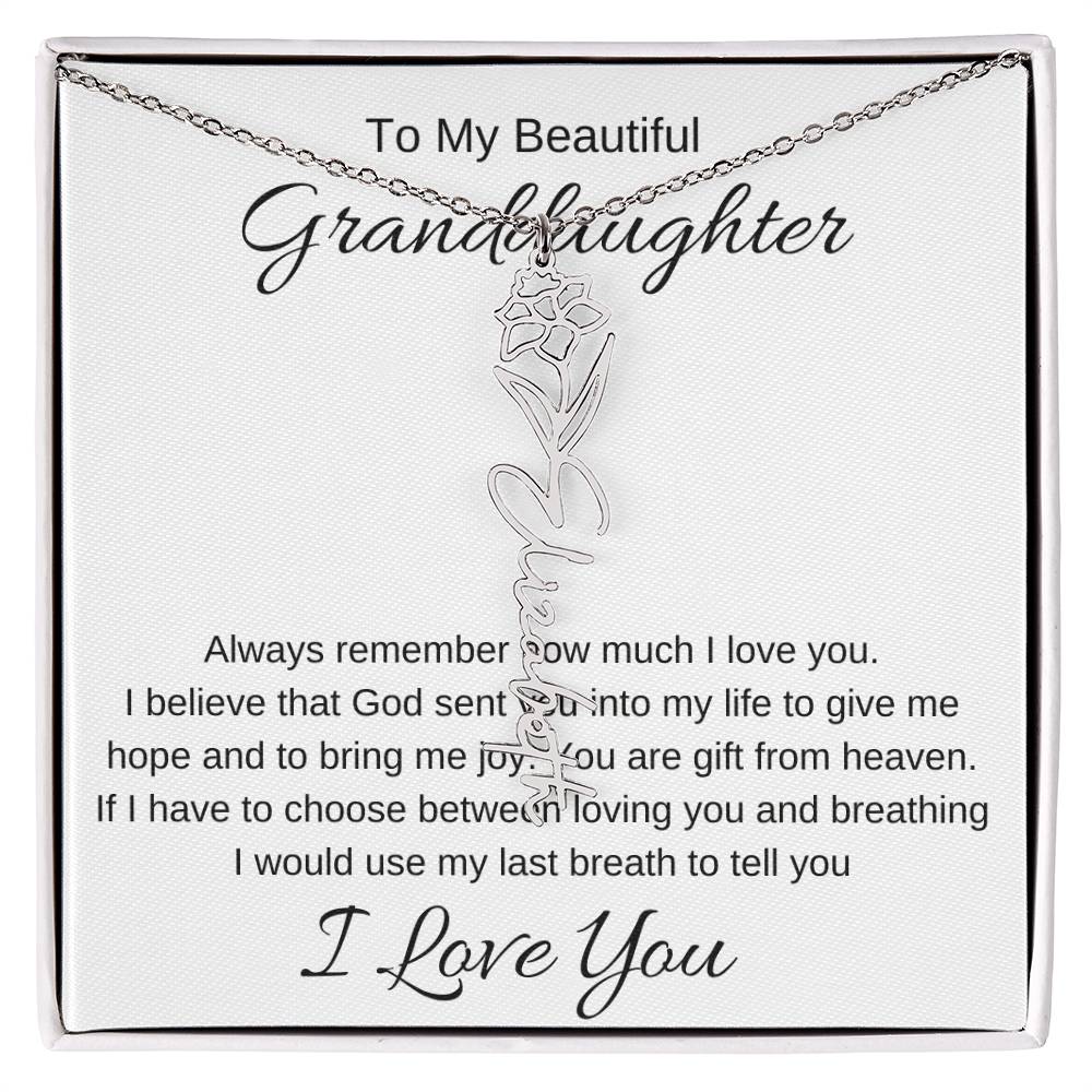 To My Beautiful Daughter Love You
