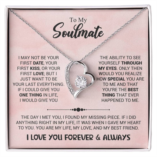 Soulmate - ILY FOREVER & ALWAYS - Rose