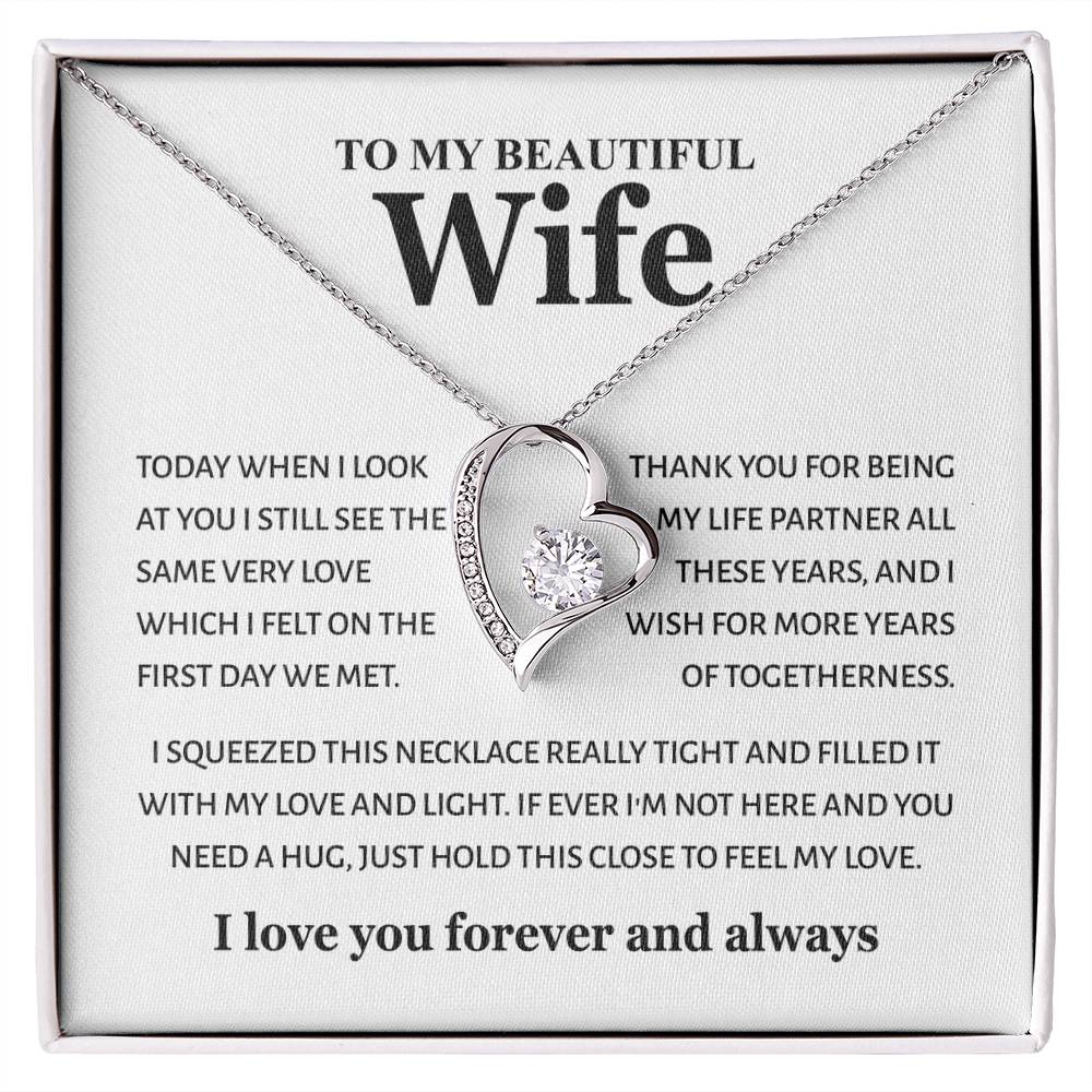 To My Wife - Gold Love Knot