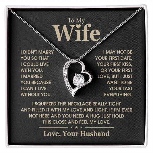 To My Wife - Gold - Black