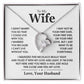 To My Wife - Gold - White