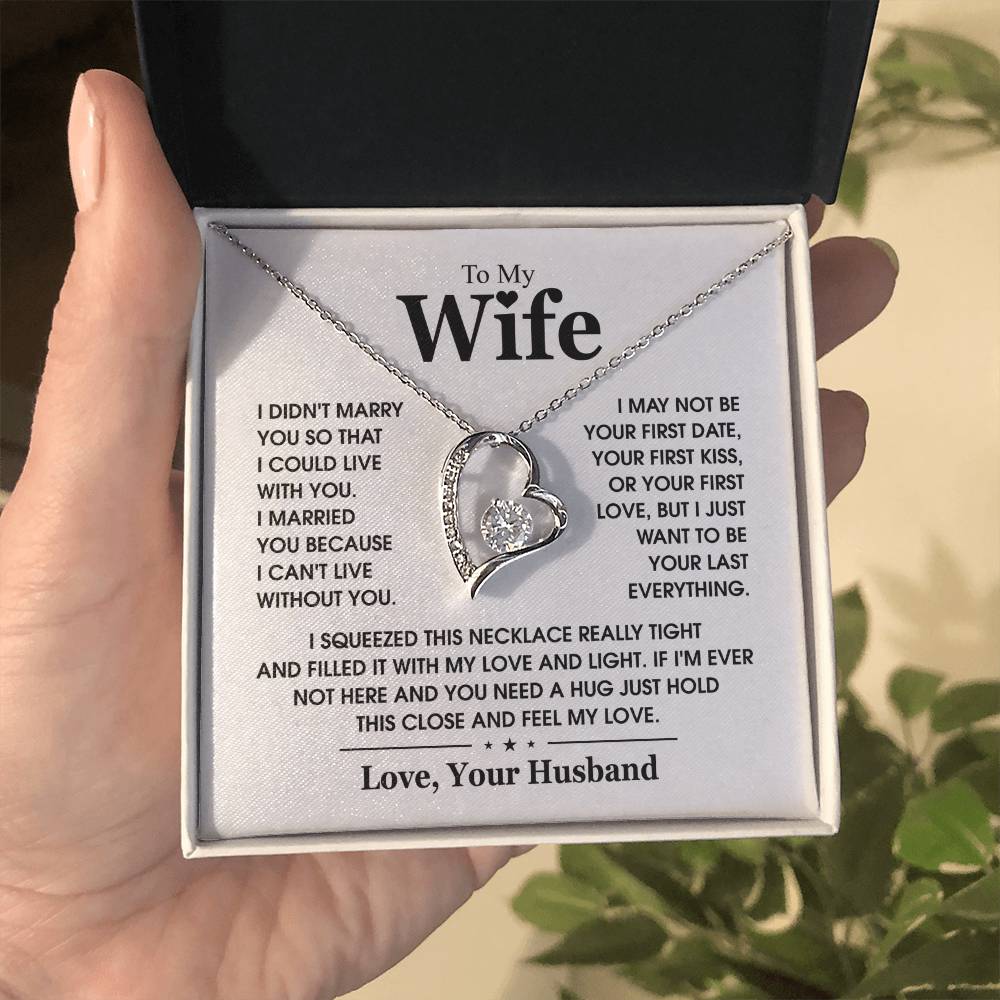 To My Wife - Gold - White