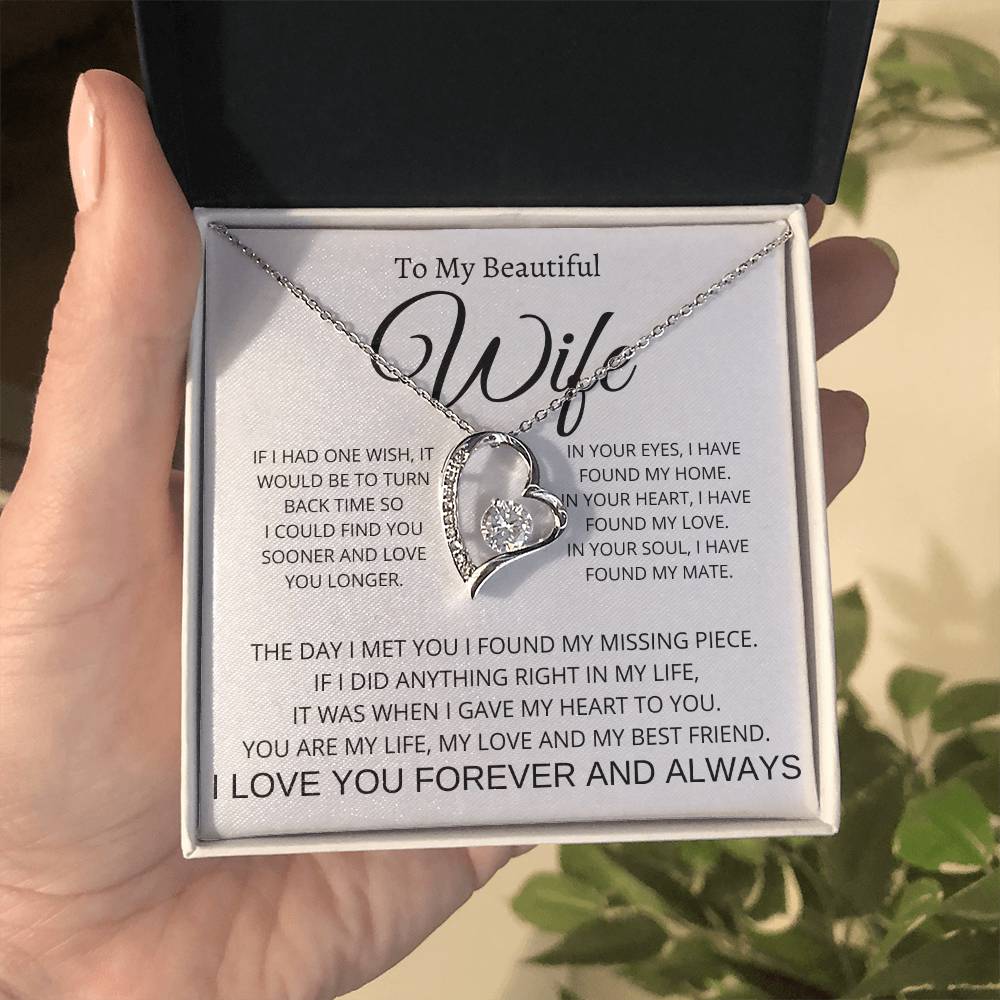 TO MY BEAUTIFUL WIFE