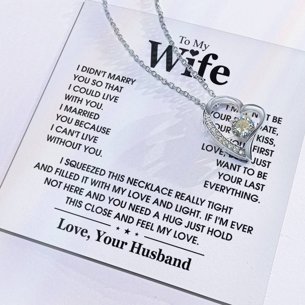 To My Wife - Gold - White