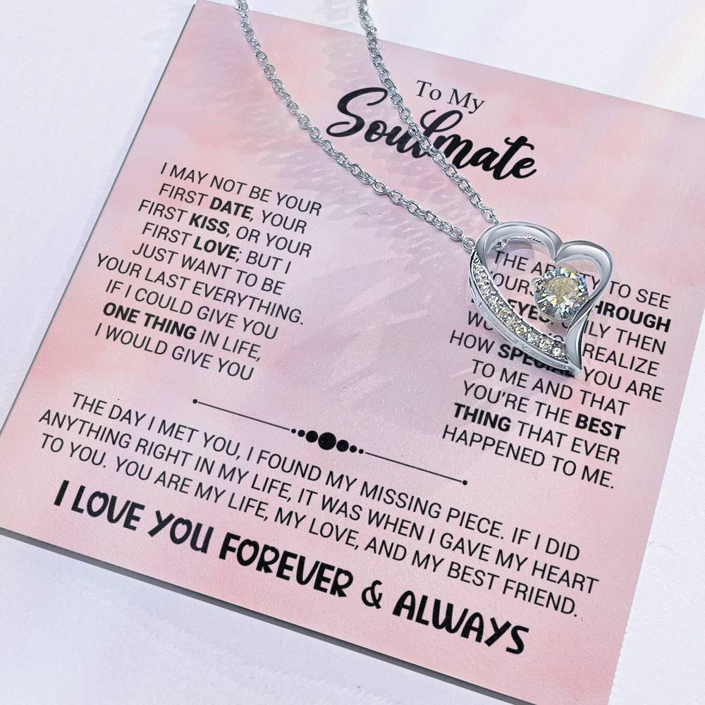 Soulmate - ILY FOREVER & ALWAYS - Rose