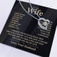 To My Wife - Gold - Black