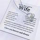 To My Wife - Gold Love Knot