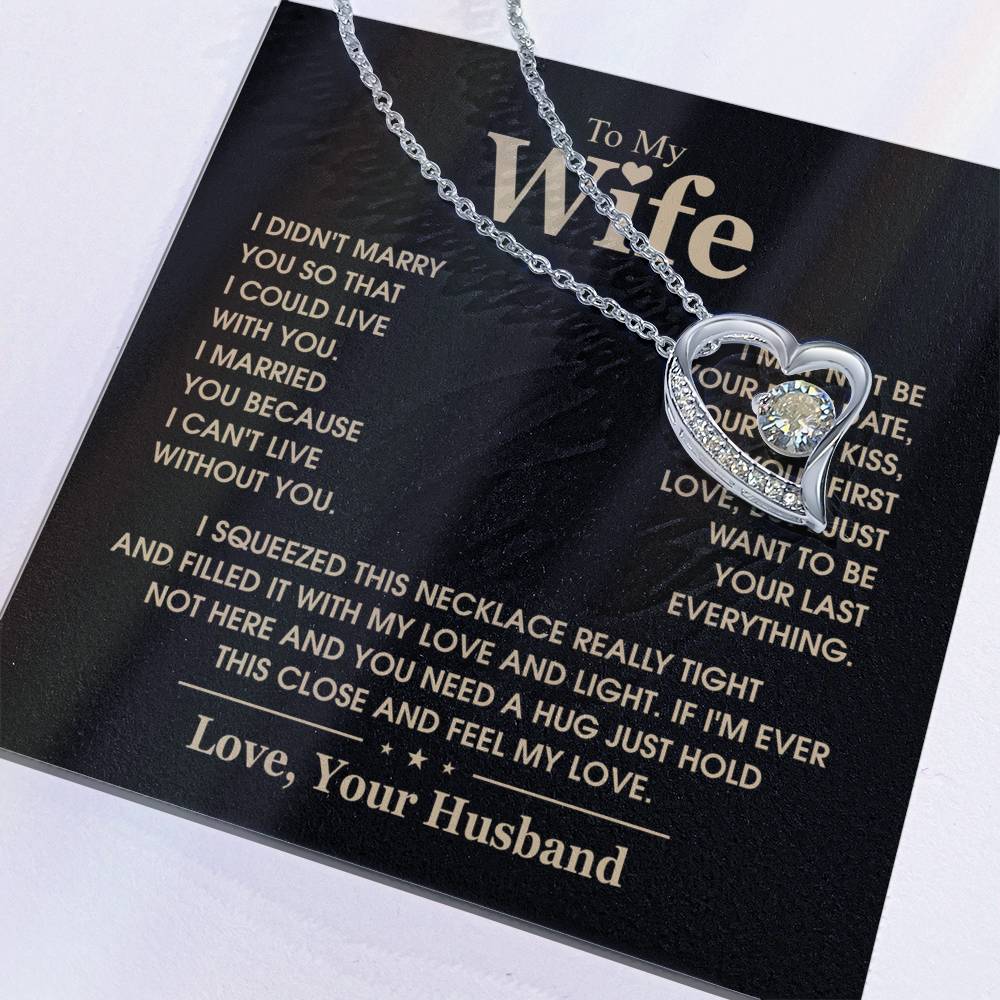 To My Wife - Gold - Black