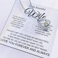 TO MY BEAUTIFUL WIFE