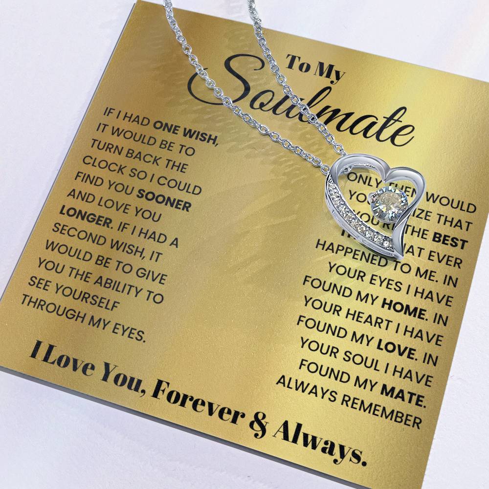 TO MY SOULMATE ONE WISH
