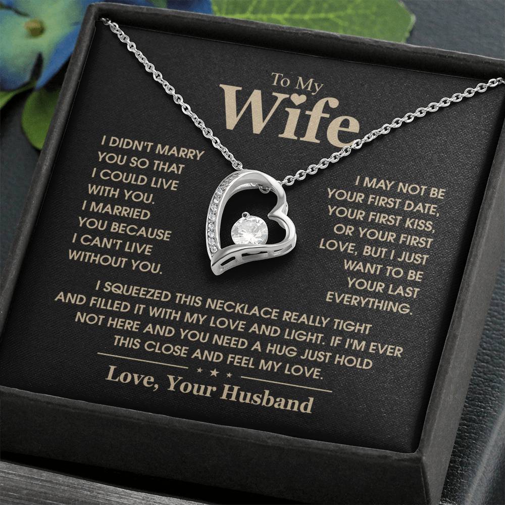 To My Wife - Gold - Black