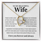 To My Wife - Gold Love Knot