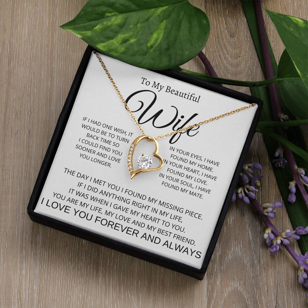 TO MY BEAUTIFUL WIFE