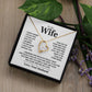 To My Wife - Gold - White