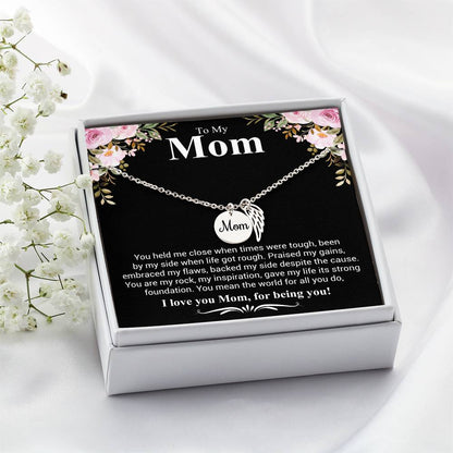 To My Mom Poem - Black