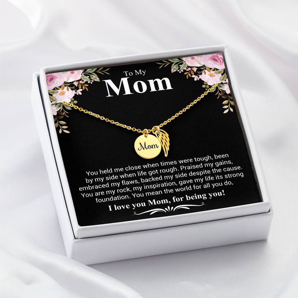 To My Mom Poem - Black