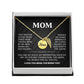 I LOVE YOU MOM, FOR BEING YOU!