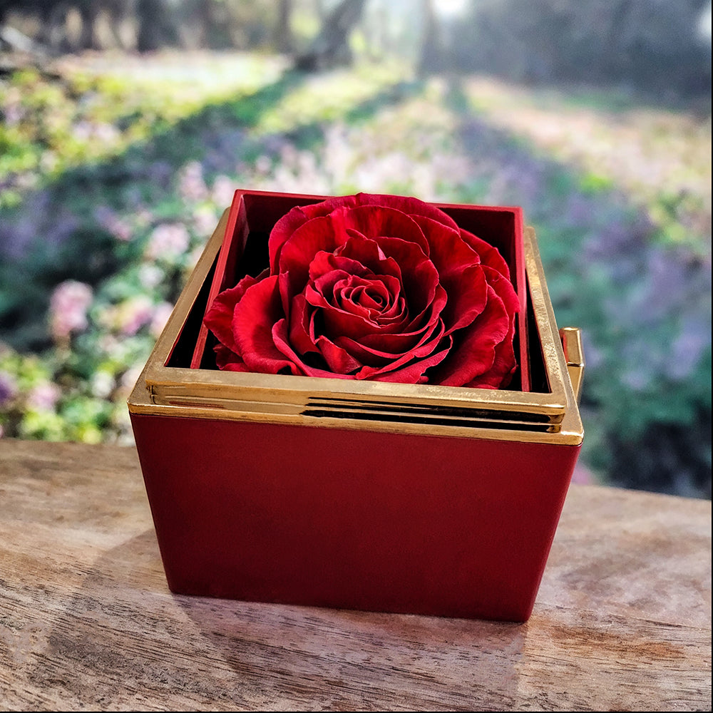 to my amazing mother  Love Knot Necklace  Rose