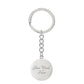 EYE TO EYE Graphic Circle Keychain DOG TAG