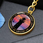 MY MOTHER MY LIGHT Circle Keychain