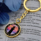 MY MOTHER MY LIGHT Circle Keychain